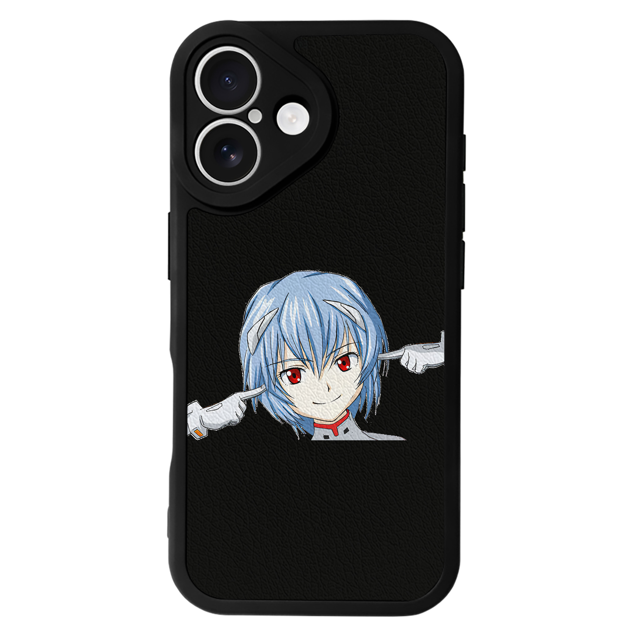 （画像用） EVA 新世紀エヴァンゲリオン 【iPhone 16シリーズ対応】シリコンスマホケース（レザー調） 材質：シリコン